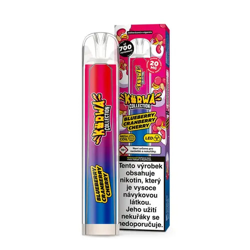 K#RWA Kollektion Vape Blaubeere Kirsche und Cranberry
