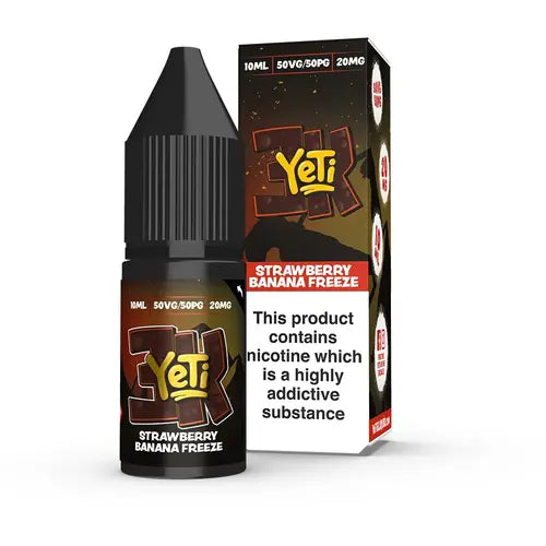 YETI E-Liquid Erdbeer-Banane Freeze