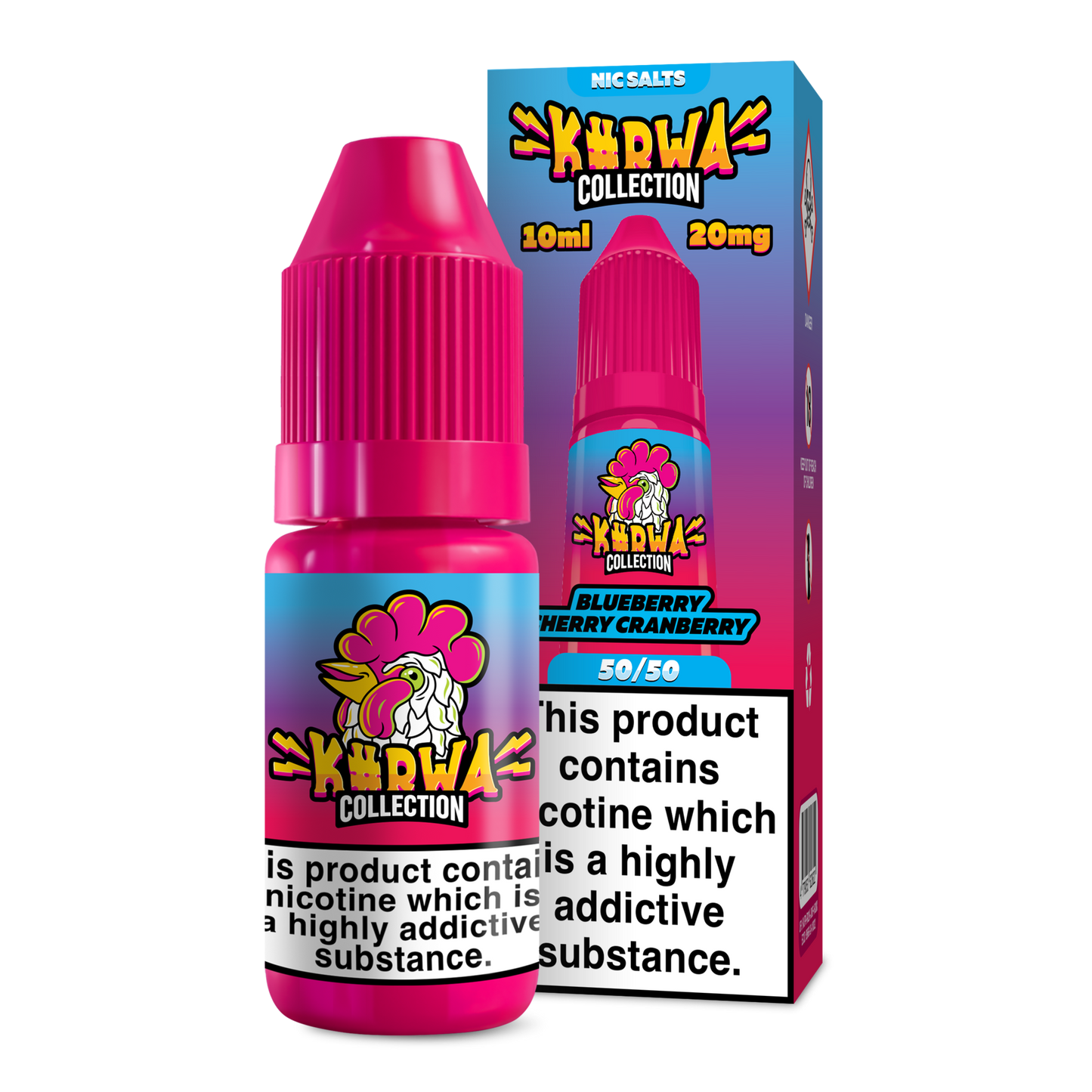 K#RWA E-Liquid Blaubeere Kirsche Cranberry