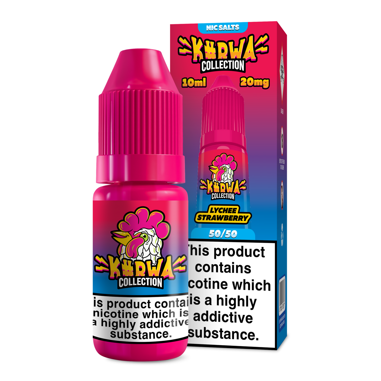 K#RWA E-Liquid Lychee Strawberry