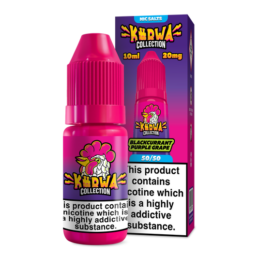 K#RWA E-Liquid Schwarze Johannisbeere Lila Traube