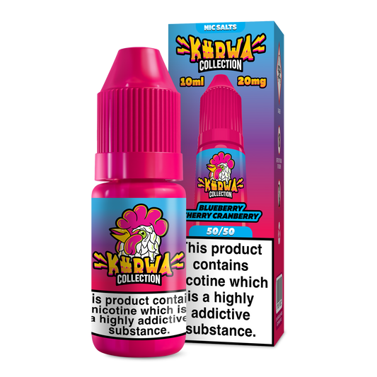 K#RWA E-Liquid Blaubeere Kirsche Cranberry